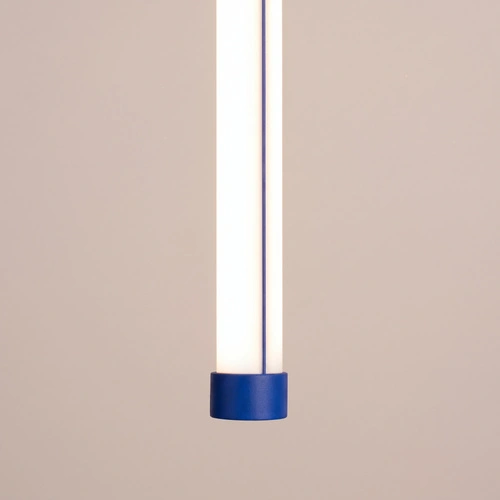 Lampa wisząca TRANG 75 LED ultramaryna nad wyspę regulowana
