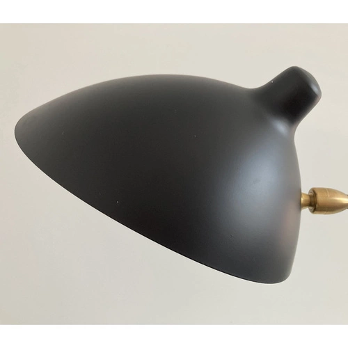 Lampa stojąca CRANE-F1 czarna metalowa nowoczesna do salonu i do czytania 160 cm