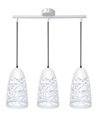Lampa wisząca Sabrin 3x60W E27 biały