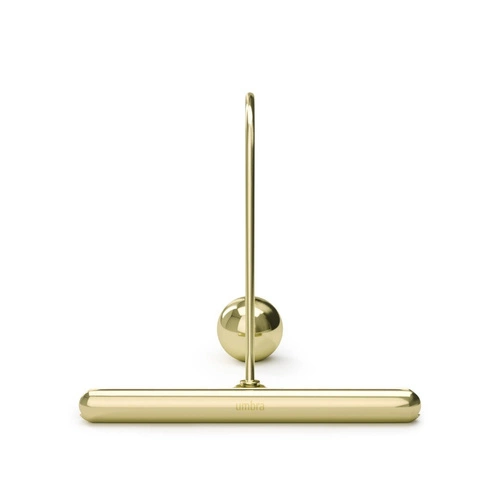 Ramka na zdjęcia 10x15 Umbra Flute złota nowoczesna stojąca szkło glamour na biurko