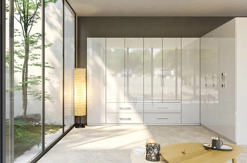 Szafa Flory 2 drzwi biała połysk