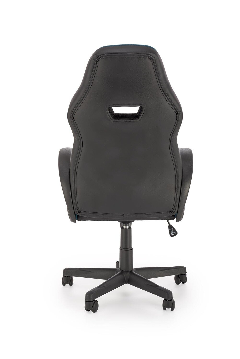 Fotel gamingowy Neferet ergonomiczny czarno-czerwony z zagłówkiem do biurka Intesi