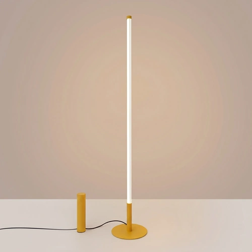 TRANG lampa stojąca do salonu nowoczesna LED żółta 3000K