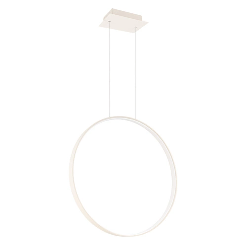 Lampa wisząca LED RIO 55 beżowa nowoczesna do salonu i jadalni regulowana wysokość