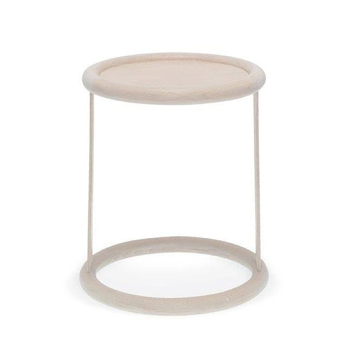 Likewise FAMEG okrągły stolik kawowy drewniany nowoczesny do salonu personalizowany 43,5 cm