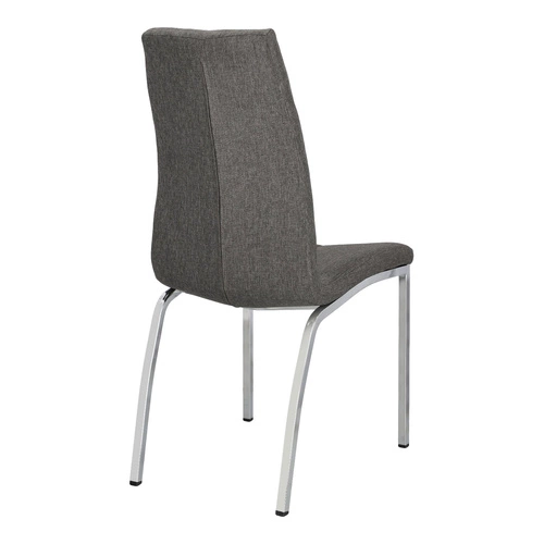 Krzesło Asama szare tapicerowane