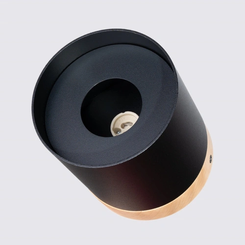 Plafon sufitowy RIF czarny nowoczesny LED do salonu i sypialni SOLLUX LIGHTING