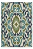 Dywan zewnętrzny Ixora Emerald Palm Chartreuse 200x280cm