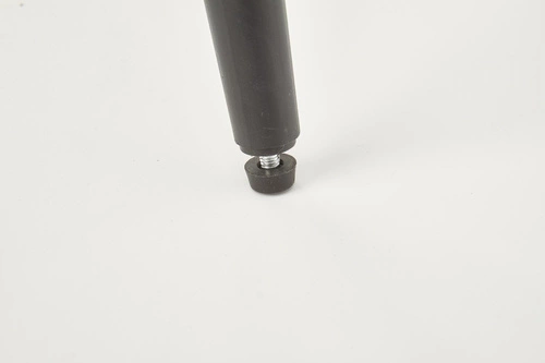 Krzesło tapicerowane Vilson Intesi szare z podłokietnikami do jadalni nowoczesne