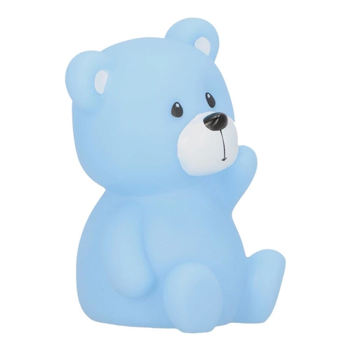 Lampka nocna Teddy Bear niebieska nowoczesna bezprzewodowa do pokoju dziecka Atmosphera