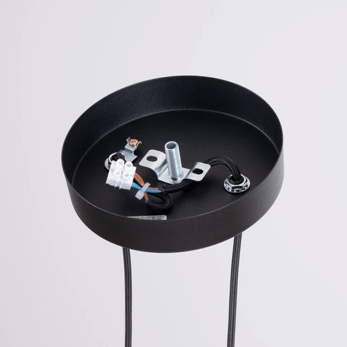 Lampa sufitowa ARCHE 2P czarna nowoczesna do salonu i jadalni nad stół