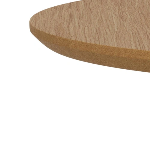 Actona Soli stolik kawowy okrągły 65 cm drewniany dąb nowoczesny do salonu