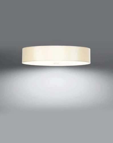 Plafon sufitowy okrągły Skala 70 biały nowoczesny do salonu kuchni i sypialni Sollux