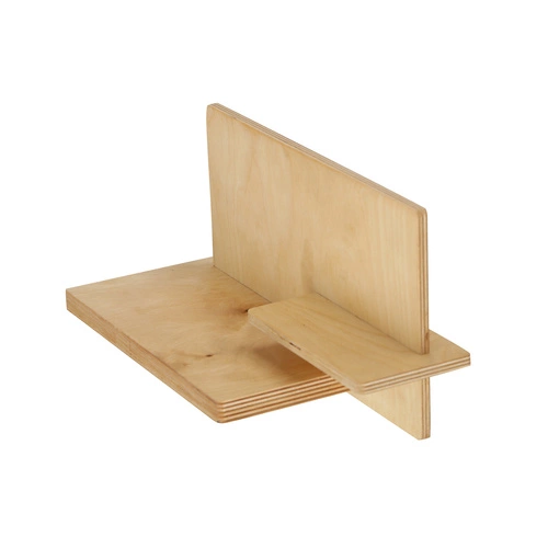 Kinkiet ścienny LED Hostel nowoczesny drewniany z półką do sypialni salonu 31,5 cm CANDELLUX