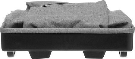 Torba na zakupy na kółkach szara