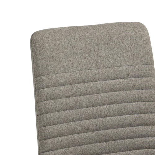 Krzesło tapicerowane do jadalni Arosa Actona szare drewniane skandynawskie do salonu