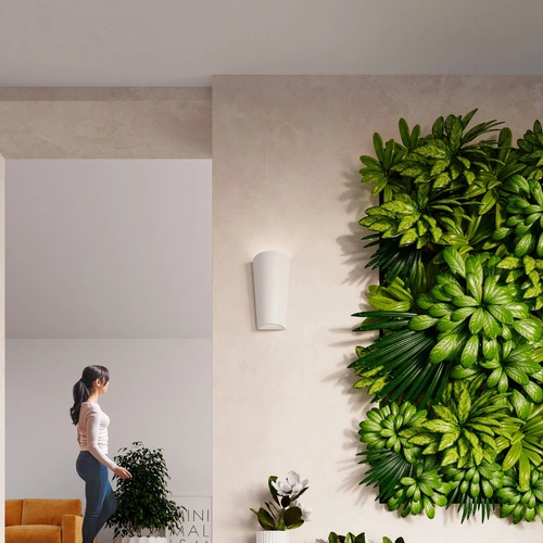 Kinkiet ścienny LANA biały ceramiczny nowoczesny do sypialni i salonu Sollux Lighting