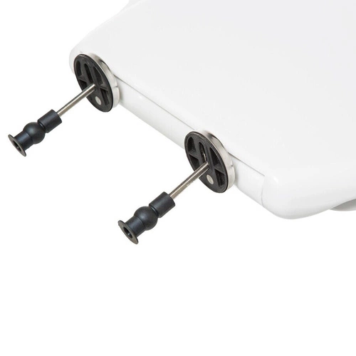 Softclose biała deska sedesowa wolnoopadająca do toalety nowoczesna