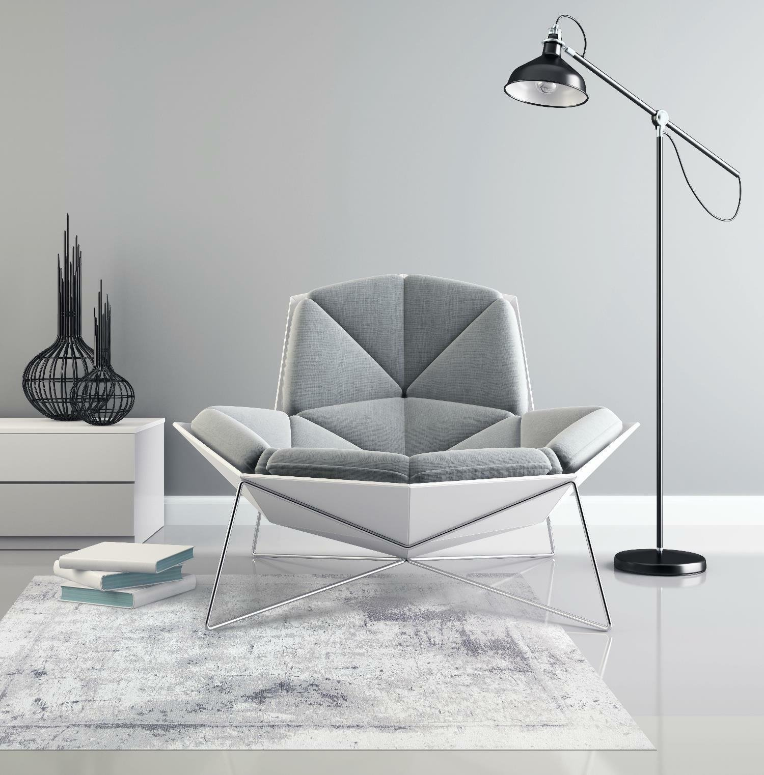 Dywan Beto Gray 160x230 Carpet Decor Magic Home