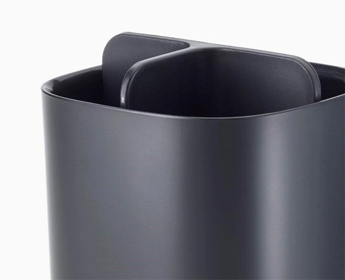 Joseph Joseph EasyStore czarny organizer na szczoteczki do zębów i pastę łazienkowy