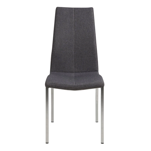 Krzesło Asama szare tapicerowane