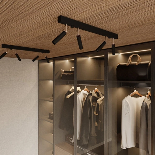 Kinkiet ścienny EYETECH czarny nowoczesny metalowy Sollux Lighting do salonu i sypialni