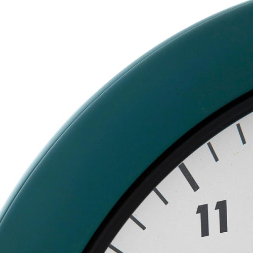 Zegar ścienny Clarisse 28 cm morski nowoczesny cichy do salonu i kuchni Atmosphera