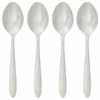 Zestaw 4 srebrnych łyżek obiadowych Nevis 5five simply smart stal nierdzewna zmywarka