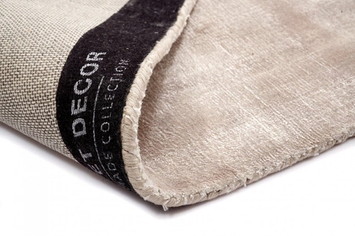 Dywan nowoczesny beżowy Plain Paloma 160x230 do salonu i sypialni ręcznie tkany wiskoza Carpet Decor