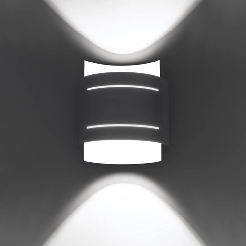 Kinkiet ścienny Hestia biały nowoczesny metalowy do salonu i sypialni Sollux Lighting