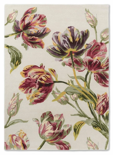 Dywan do salonu Gosford Cranberry 200x280 klasyczny ręcznie tkany wełniany Laura Ashley