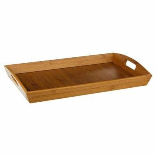 Taca prostokątna 44x29 cm bambusowa