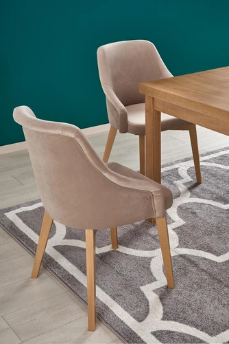 Stół rozkładany Tiago 2 do jadalni 140-220 cm nowoczesny dąb naturalny Intesi