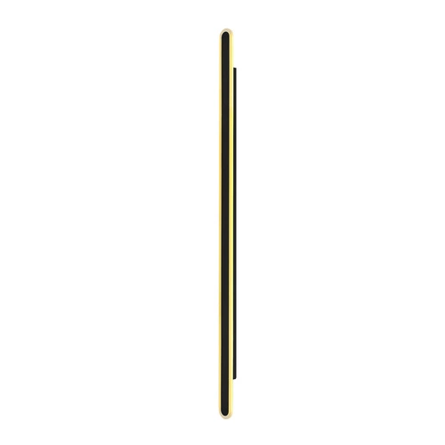 Kinkiet zewnętrzny STICK  L-180 czarny  60W  klosz opal IP65