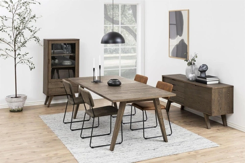 Stół A-line 200x95 bielony dąb boho