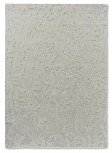 Dywan do salonu Cleavers beżowy wełniany 170x240 nowoczesny florystyczny ręcznie tkany