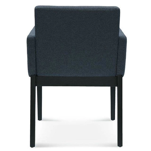 Fotel kubełkowy Apollo Fameg nowoczesny tapicerowany z podłokietnikami do salonu