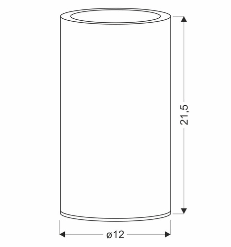 Nowoczesna lampka nocna LED BRILLO dotykowa z USB transparentna do sypialni i salonu 21,5 cm