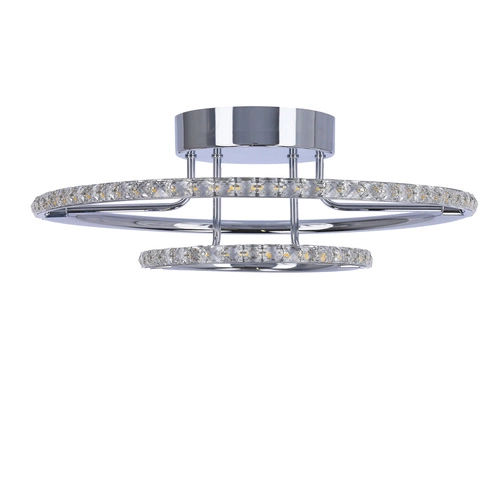 Lampa sufitowa Adel plafon 40 36W LED chrom 3000K