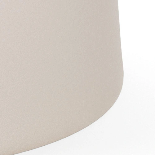 Stolik kawowy Ferrol marmurowy okrągły 80 cm szary nowoczesny do salonu