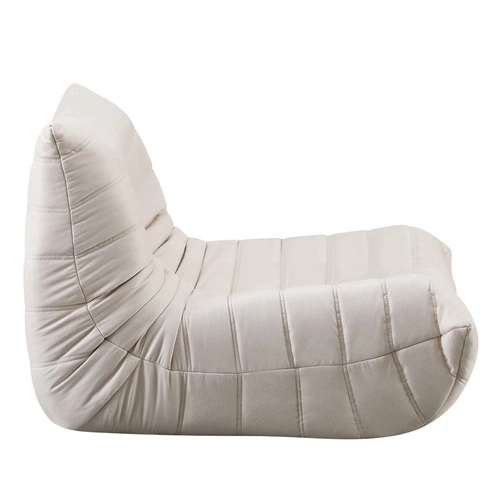 Fotel wypoczynkowy Gufi welurowy brązowy do salonu nowoczesny