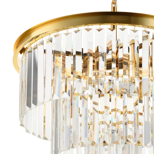 Lampa sufitowa SPLENDORE złota 50 cm glamour do salonu i jadalni Step into Design