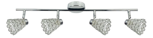 Lampa sufitowa Glossy listwa 4x40W G9  chrom