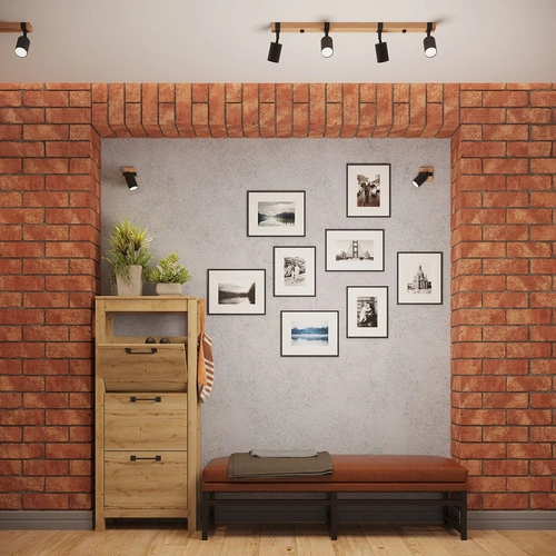 Plafon sufitowy FAGER 4L czarny skandynawski regulowany do salonu lub sypialni SOLLUX