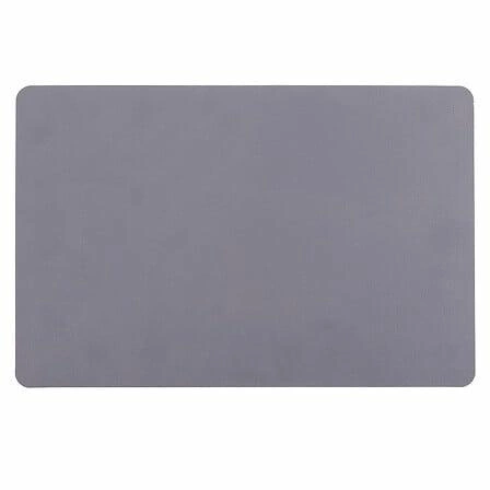 Szara prostokątna podkładka na stół Tenor 45x30 cm do kuchni nowoczesna plamoodporna