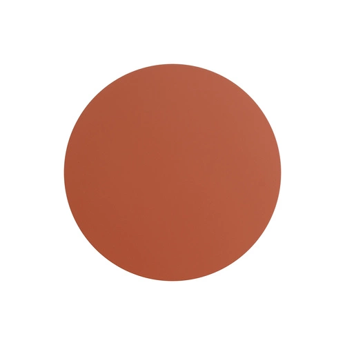 Kinkiet ścienny LED BORGEN czerwony nowoczesny stalowy do salonu i sypialni 30 cm