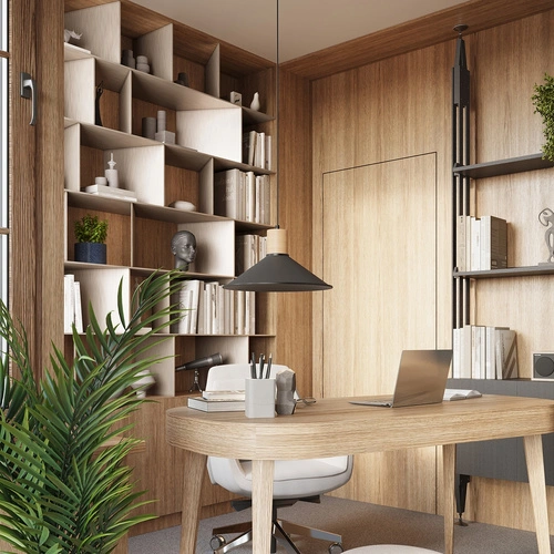 Lampa wisząca JAGA czarna skandynawska stalowa do salonu i nad stół 30 cm SOLLUX