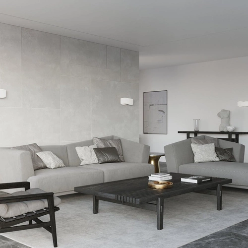 Kinkiet ścienny Tila 30 nowoczesny biały metalowy do salonu i sypialni Sollux Lighting