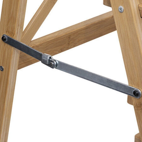 Taboret drewniany Bambou 3-stopniowy rozkładany do kuchni skandynawski 5five simply smart