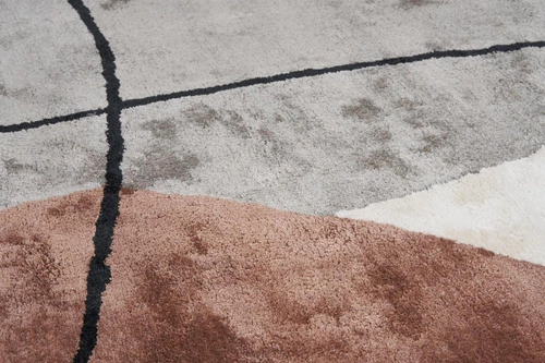 Dywan nowoczesny Tamaris Sand 200x300 wiskoza prostokątny do salonu i sypialni Carpet Decor